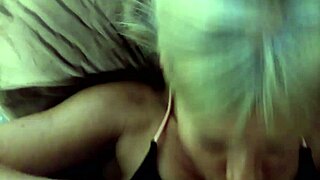 trailer park milf expertly sucks cock for messy facial