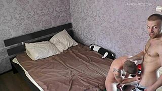 Real Amateur Gay Threesome Action