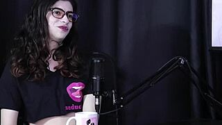 Yumi trap transsexual explores preferences in sheer red lingerie, ignoring legs during sex with ex