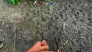 Brunette Hentai Girl Masturbates Solo With Cock Under Usa Bridge In Homemade Anime Style