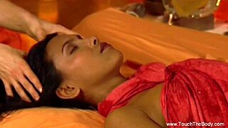 ladies are learning how to give a proper massage to their partners at home