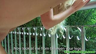 euro girlnextdoor fucking cock for cash