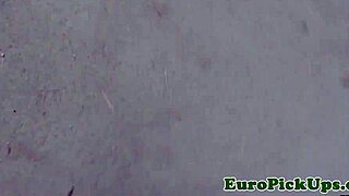 euro girlnextdoor fucking cock for cash