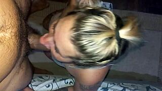 Breakfast Cum Deepthroat from Latina Girlfriend
