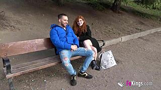 Brad's girlfriend loves giving public blowjobs to prove her skills.