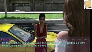 what's the wife and stepmother doing in the game, big ass tits brunette milf blonde cartoon