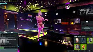 Yessicahotwife Dancing Seductively at the Night Club with Sultry Moves