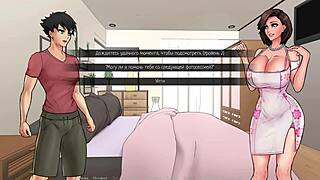 Bound Milf Gets Deepthroat in Jacuzzi, Licked in Kitchen Gameplay Part 11