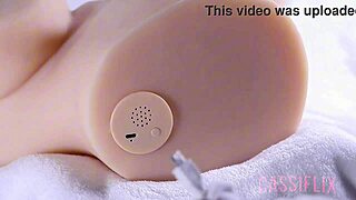 Blonde tattooed babe splits boyfriend's huge cock with intense cumshot