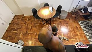 cleo cadillac na cozinha fui enterrada pelo pau do negao