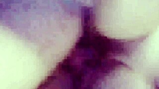 There is a lot of cum on my pussy after hot morning sex at home