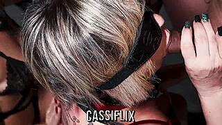 brunette casts spell leaving everyone horny on halloween