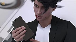 summers gone 52 episode with blonde in 3d cartoon