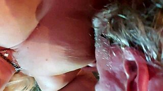 Home spa with a hot Cuban massage and an amateur video