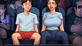 summertime saga episode 191 features homemade amateur scenes