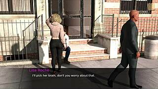 nursing back to pleasure with lisa's brave tits and ass game