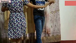 wow, college couple doing homework on bed!