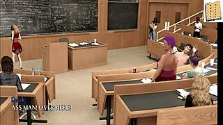 yo, diving into this hot 3d hentai game with sexy college chicks 😍