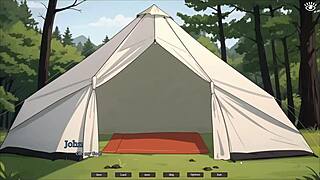 Tomboy Sex In Forest Hentai Game Ep 3 - Outdoor Creampie On Beach!