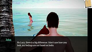 my new family 86 has small tits and big ass in this erotic hentai game, i-i can't stop watching it...