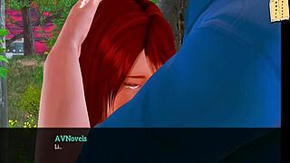 My New Family 269 Erotic Game. Redhead and Brunette Clash.