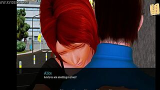 My New Family 269 Erotic Game. Redhead and Brunette Clash.
