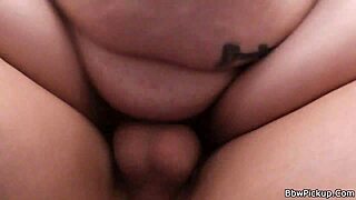 Big tits homemade brunette gets a big dick and cunilingus