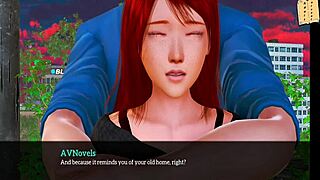 My New Family 269 Erotic Game. Redhead and Brunette Clash.