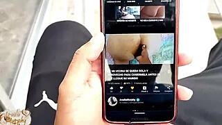 Couple Gets Caught Fucking on the Balcony in Front of Neighbors