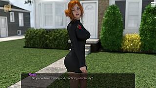 Amateur anime of Maledom erotic story with PC gameplay