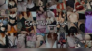 She lubed the cock with saliva and rode it hard - Redhot Fox.