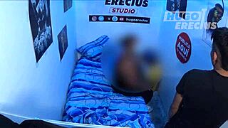 My neighbor sneaks out for a quick hardcore creampie. Hidden cam catches it all!