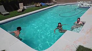 Big dick Latino stud adores fucking big white teen ass