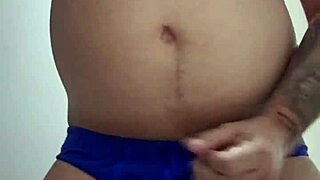 Single man pleasuring himself at work while thinking about his wife and girlfriend
