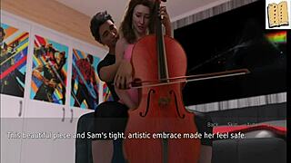 Is that wife and stepmother playing an erotic game?