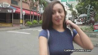 Cute Latina Amateur Shines in Hardcore Casting