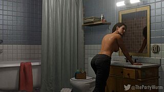 Jill Valentine Handjob Pearly Necklace