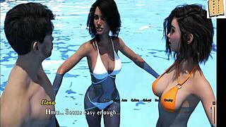 Underwater Kiss with Layla in Bikini