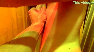 busted pussy open as amateur throws ass back on dick in shower