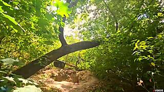 Pleeeeeease Don't Stop, Cum Inside Me in Public Outdoor POV Action