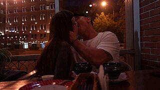 I sucked a guy in the cafe, then he fucked me at home.