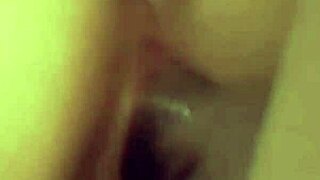 Closeup of my Colombian girlfriend banging after a heated argument