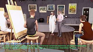 Incredible! Lust gameplay part 24 shows milf's big nipples outdoors!