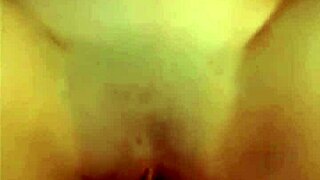 Closeup of my Colombian girlfriend banging after a heated argument