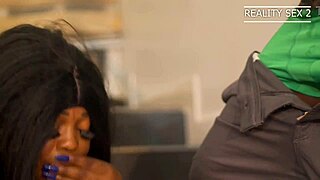 Does African wife squirt for stepson's big black cock?