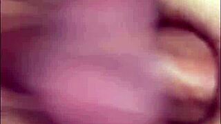 Double penetration at home with a big cock