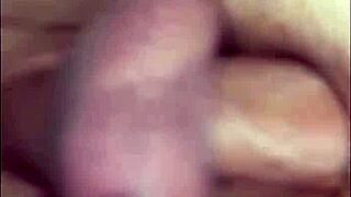 Double penetration at home with a big cock