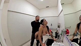 i watch jade cosplay girl take big cock in bathroom on halloween