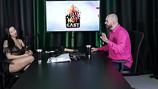 paulo avelar tiv models in hot cast with victoria beatriz sheer red