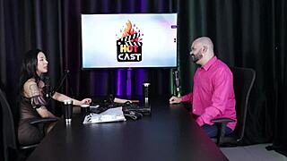 paulo avelar tiv models in hot cast with victoria beatriz sheer red